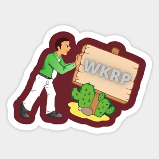 WKRP(6) Sticker